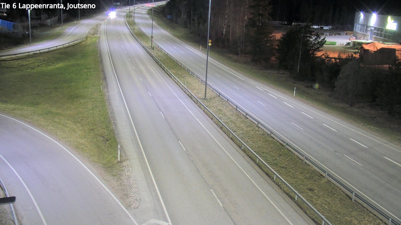Weather Camera Image Road 6 Lappeenranta, Joutseno, Lappeenranta, Etelä-Karjala