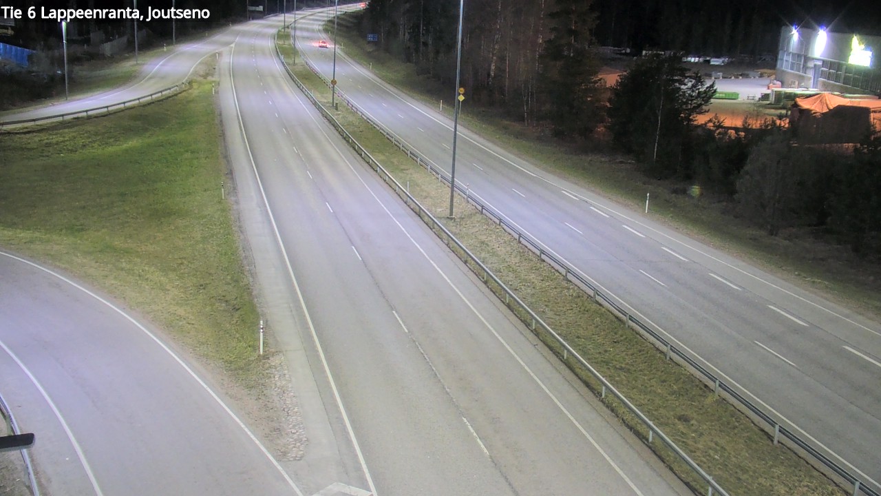 Weather Camera Image Väg 6 Villmanstrand, jotseno, Lappeenranta, Etelä-Karjala