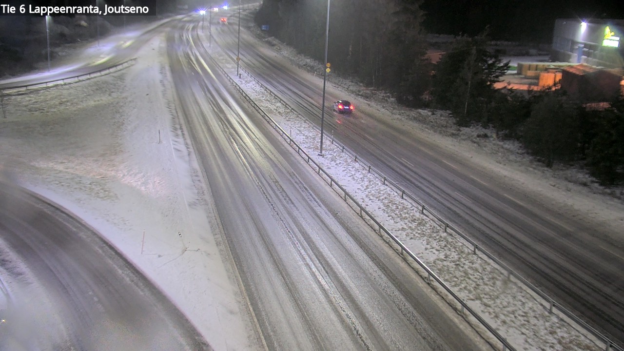 Weather Camera Image Road 6 Lappeenranta, Joutseno, Lappeenranta, Etelä-Karjala