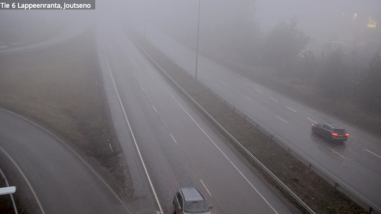 Weather Camera Image Väg 6 Villmanstrand, jotseno, Lappeenranta, Etelä-Karjala