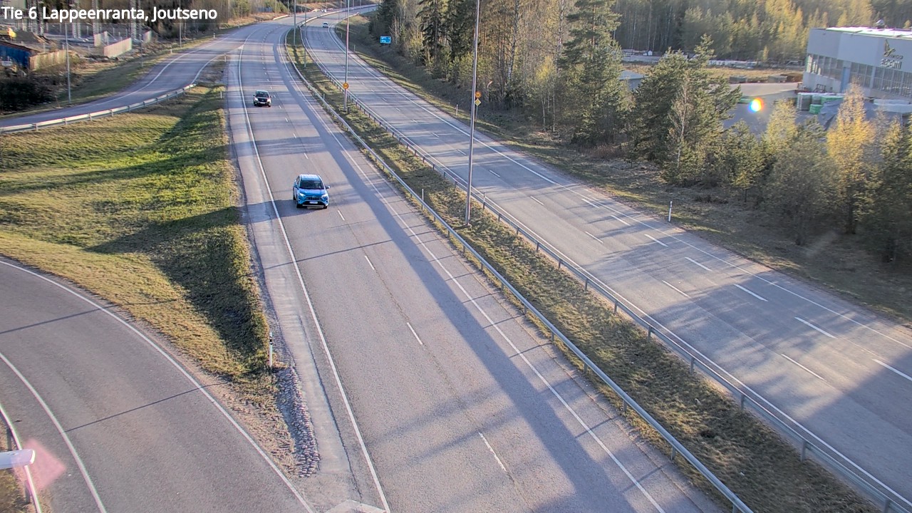 Weather Camera Image Väg 6 Villmanstrand, jotseno, Lappeenranta, Etelä-Karjala