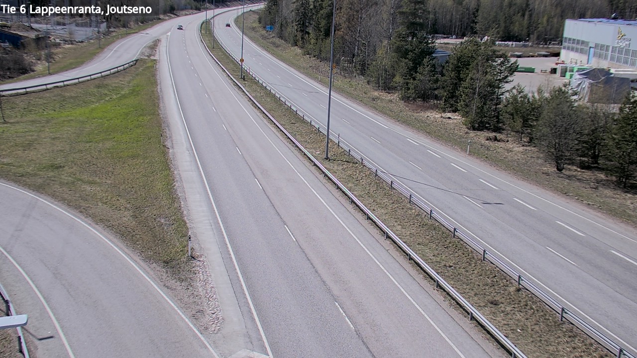 Weather Camera Image Väg 6 Villmanstrand, jotseno, Lappeenranta, Etelä-Karjala