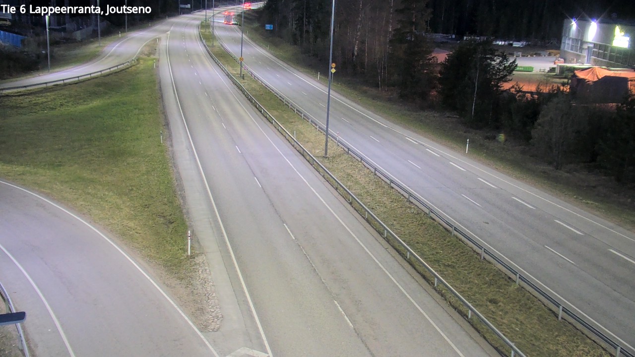 Weather Camera Image Road 6 Lappeenranta, Joutseno, Lappeenranta, Etelä-Karjala