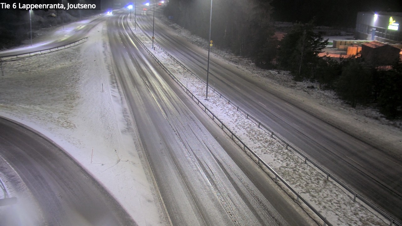 Weather Camera Image Road 6 Lappeenranta, Joutseno, Lappeenranta, Etelä-Karjala
