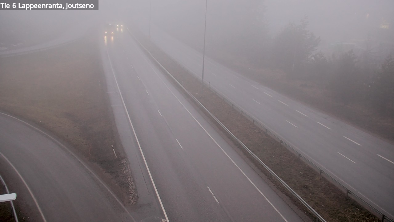 Weather Camera Image Väg 6 Villmanstrand, jotseno, Lappeenranta, Etelä-Karjala