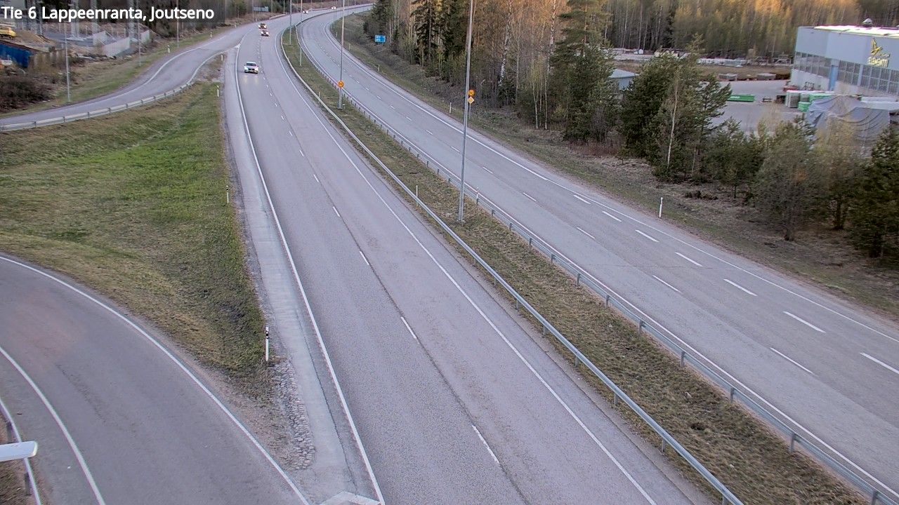 Weather Camera Image Väg 6 Villmanstrand, jotseno, Lappeenranta, Etelä-Karjala