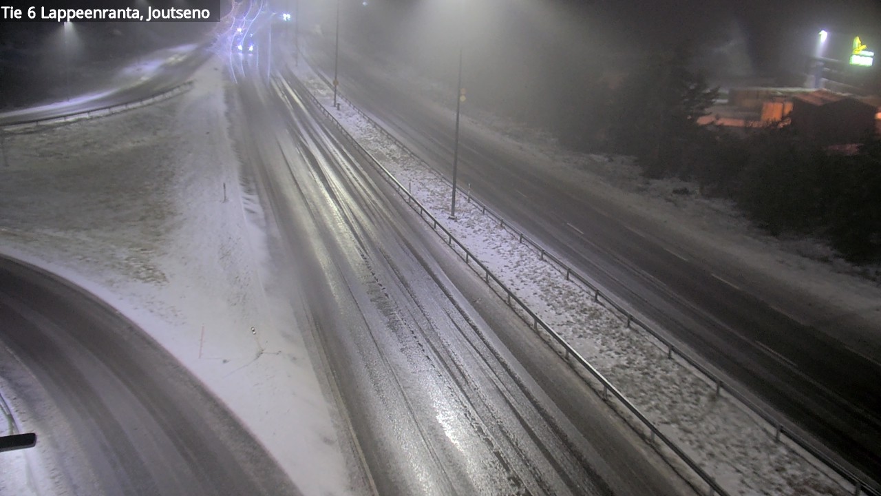 Weather Camera Image Road 6 Lappeenranta, Joutseno, Lappeenranta, Etelä-Karjala