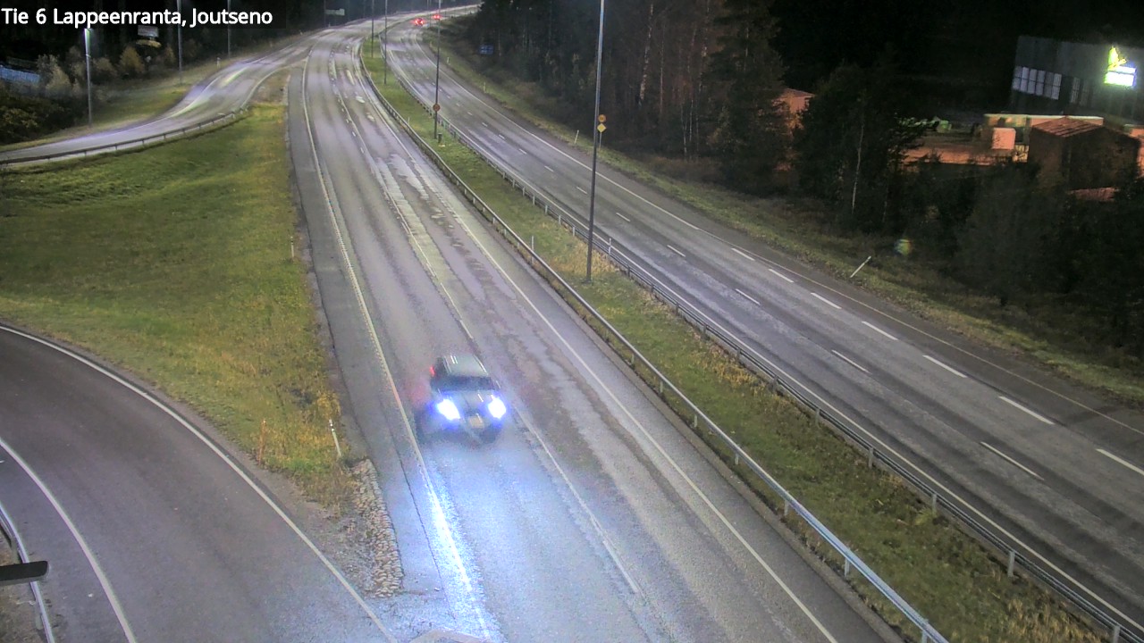 Weather Camera Image Väg 6 Villmanstrand, jotseno, Lappeenranta, Etelä-Karjala