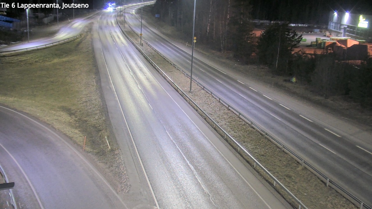 Weather Camera Image Väg 6 Villmanstrand, jotseno, Lappeenranta, Etelä-Karjala