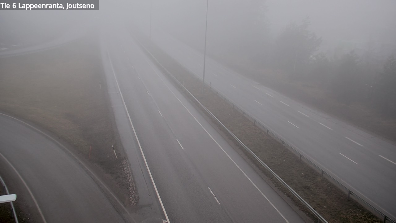 Weather Camera Image Väg 6 Villmanstrand, jotseno, Lappeenranta, Etelä-Karjala