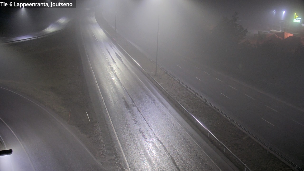 Weather Camera Image Väg 6 Villmanstrand, jotseno, Lappeenranta, Etelä-Karjala