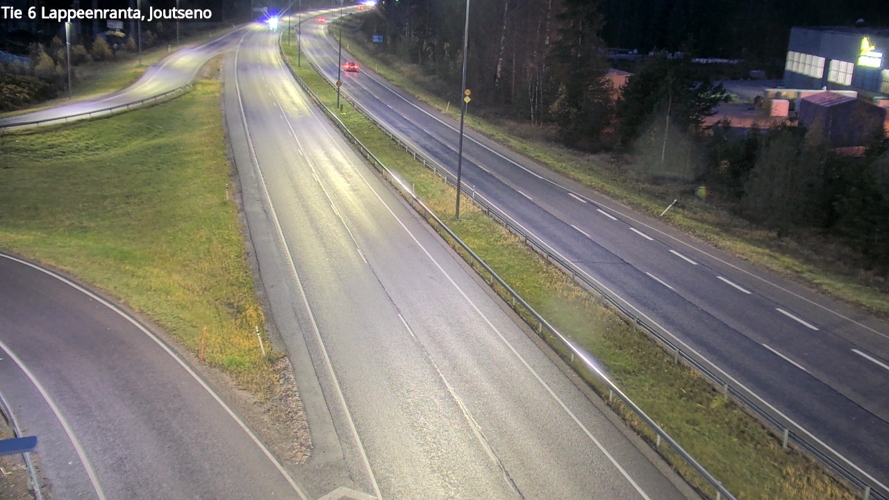 Weather Camera Image Road 6 Lappeenranta, Joutseno, Lappeenranta, Etelä-Karjala