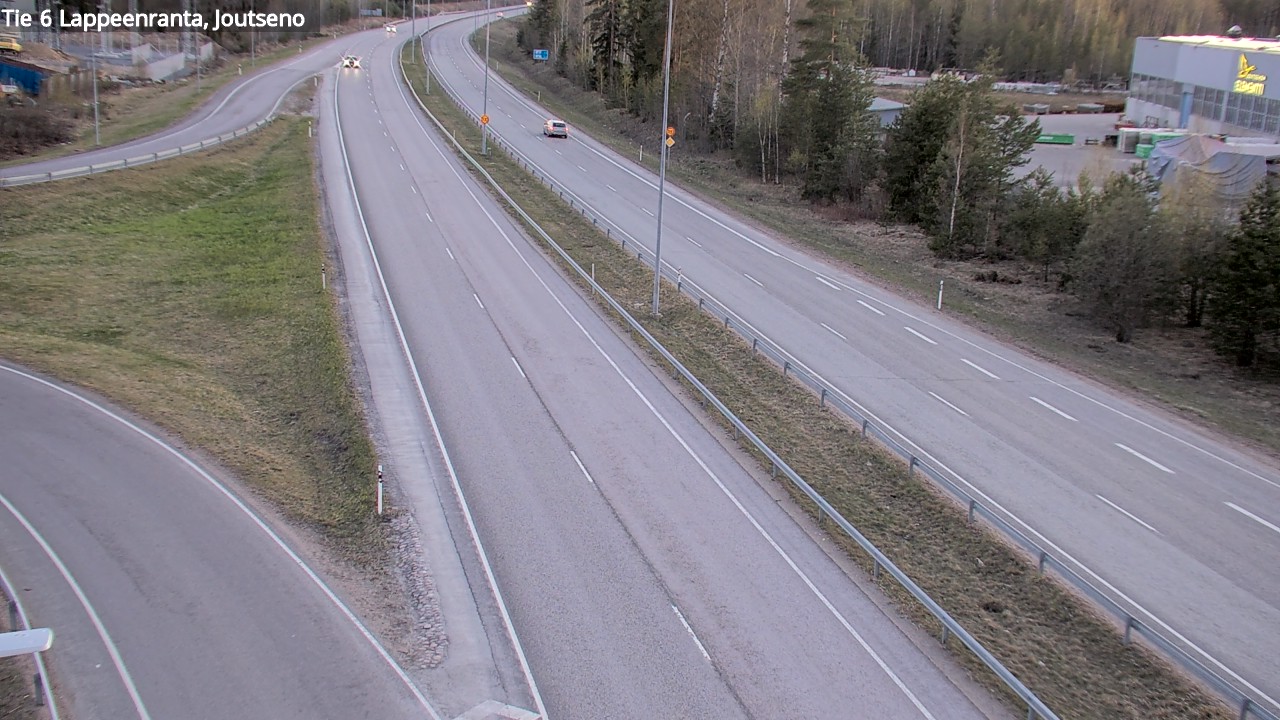 Weather Camera Image Väg 6 Villmanstrand, jotseno, Lappeenranta, Etelä-Karjala