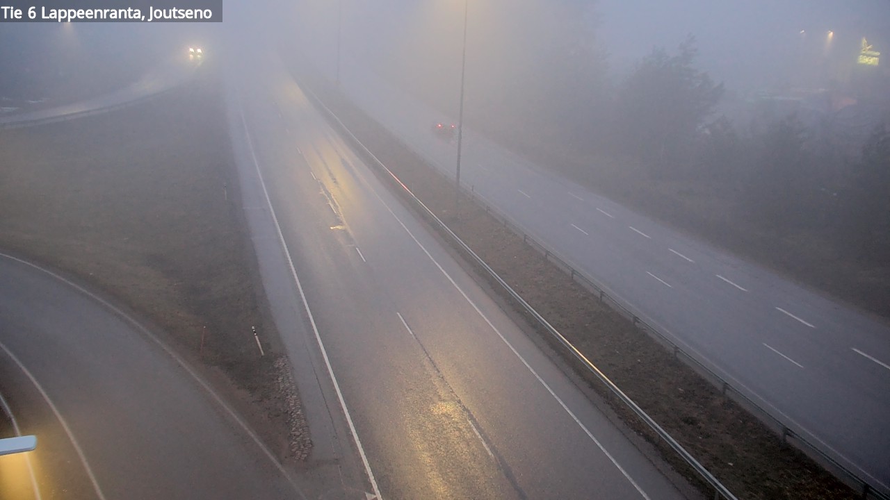Weather Camera Image Väg 6 Villmanstrand, jotseno, Lappeenranta, Etelä-Karjala