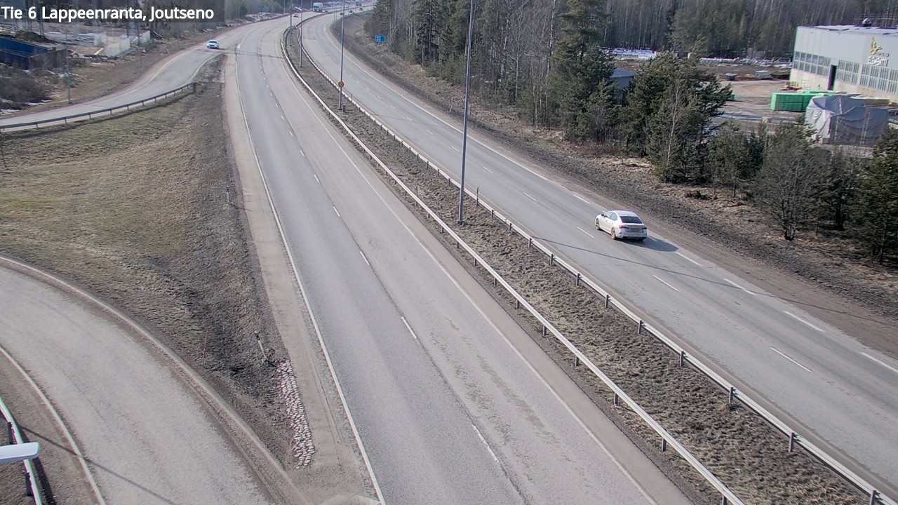 Weather Camera Image Väg 6 Villmanstrand, jotseno, Lappeenranta, Etelä-Karjala
