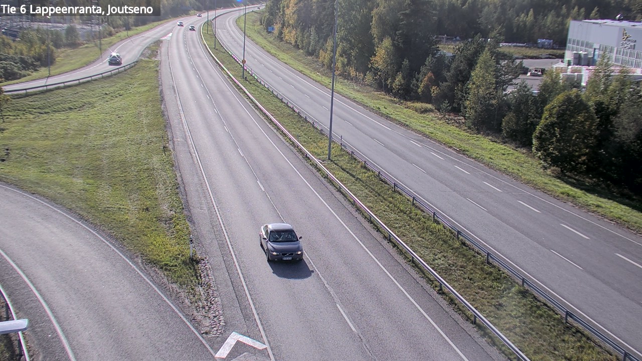 Weather Camera Image Road 6 Lappeenranta, Joutseno, Lappeenranta, Etelä-Karjala