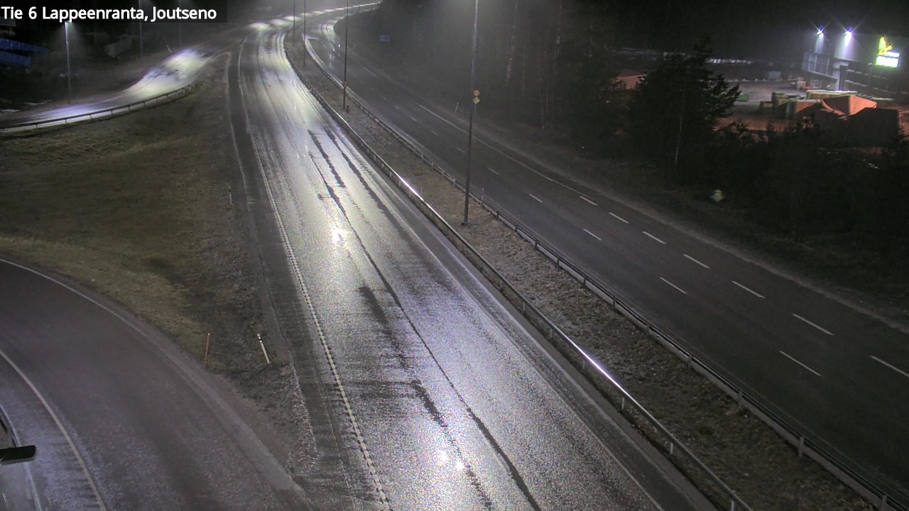 Weather Camera Image Väg 6 Villmanstrand, jotseno, Lappeenranta, Etelä-Karjala