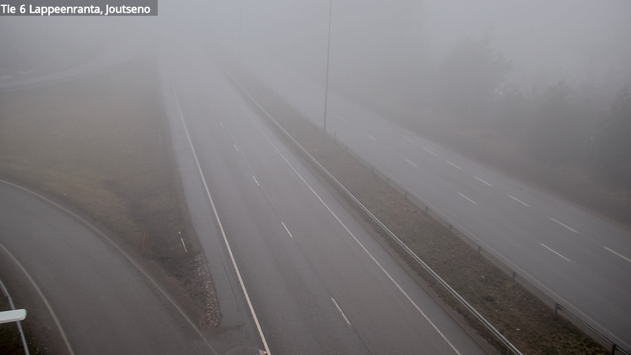 Weather Camera Image Väg 6 Villmanstrand, jotseno, Lappeenranta, Etelä-Karjala