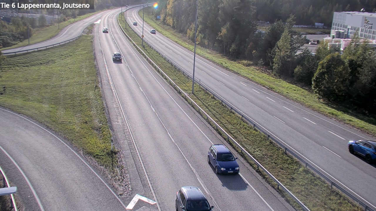 Weather Camera Image Road 6 Lappeenranta, Joutseno, Lappeenranta, Etelä-Karjala