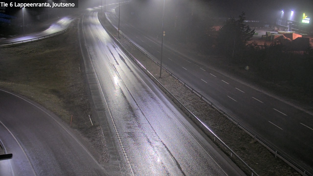 Weather Camera Image Väg 6 Villmanstrand, jotseno, Lappeenranta, Etelä-Karjala