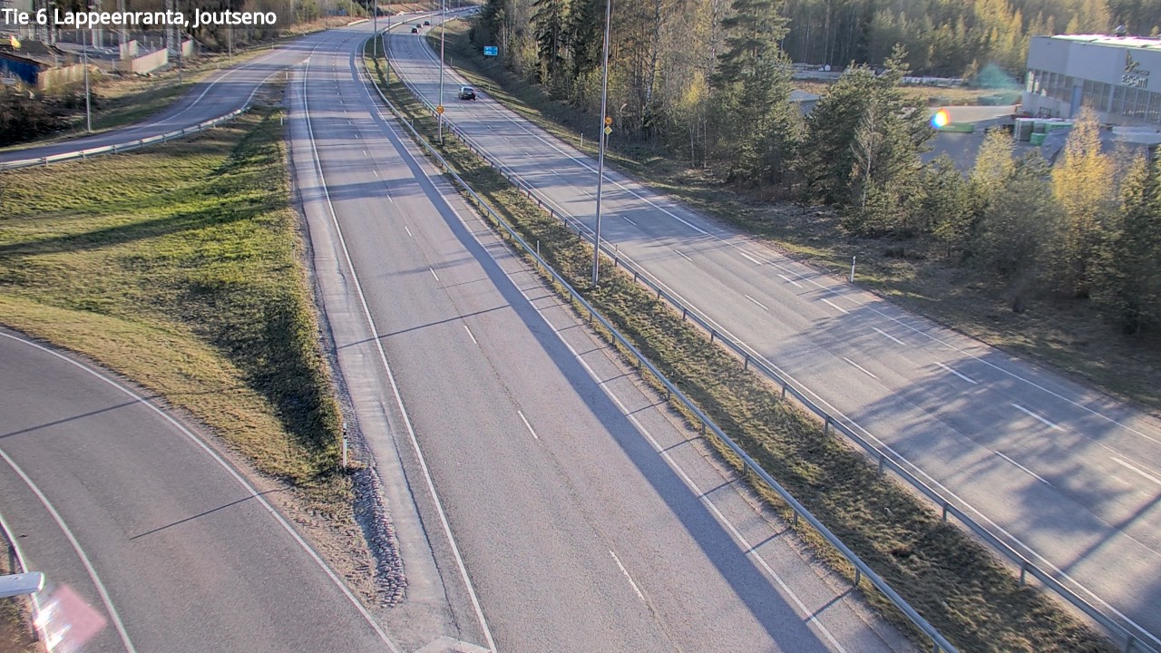 Weather Camera Image Väg 6 Villmanstrand, jotseno, Lappeenranta, Etelä-Karjala