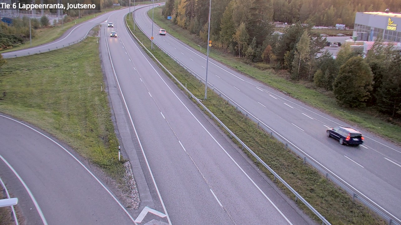 Weather Camera Image Road 6 Lappeenranta, Joutseno, Lappeenranta, Etelä-Karjala