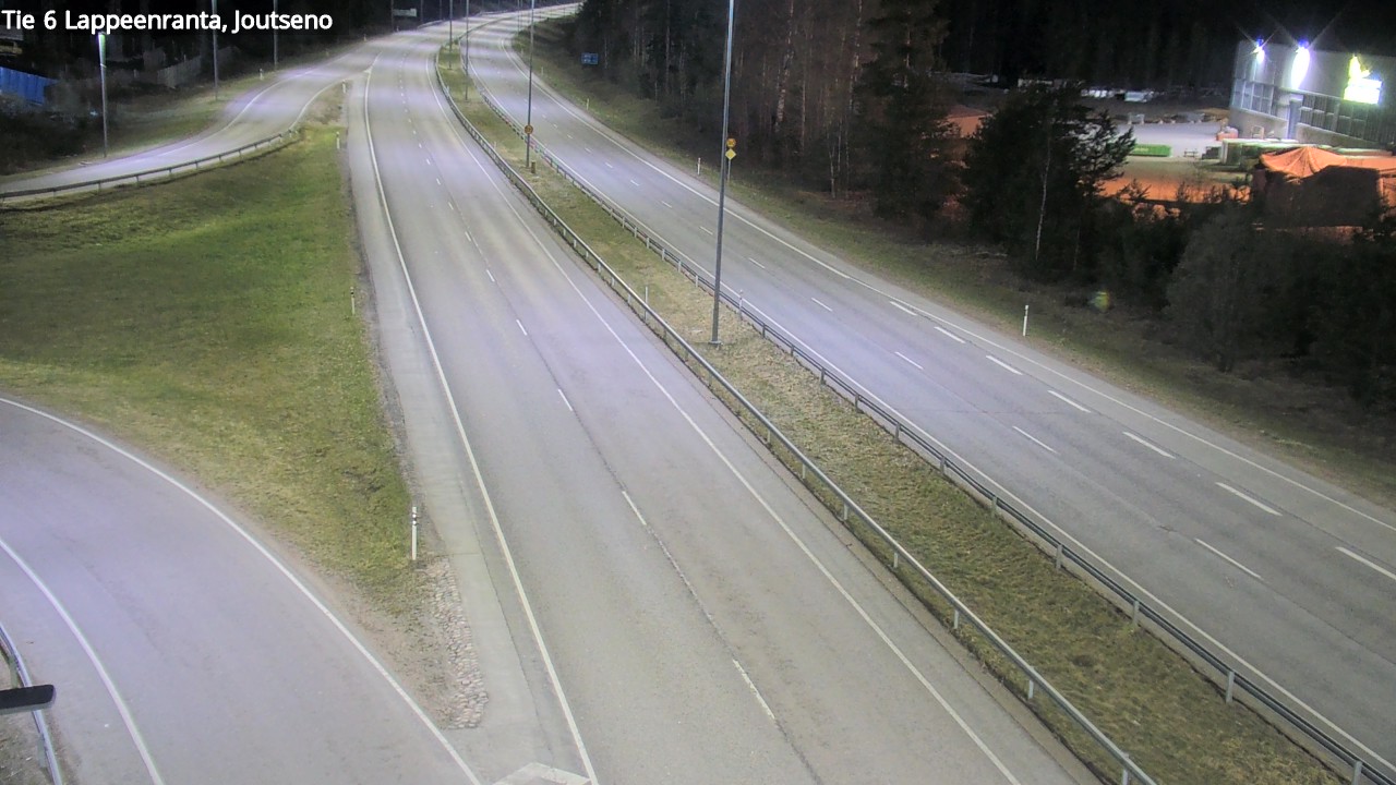 Weather Camera Image Road 6 Lappeenranta, Joutseno, Lappeenranta, Etelä-Karjala