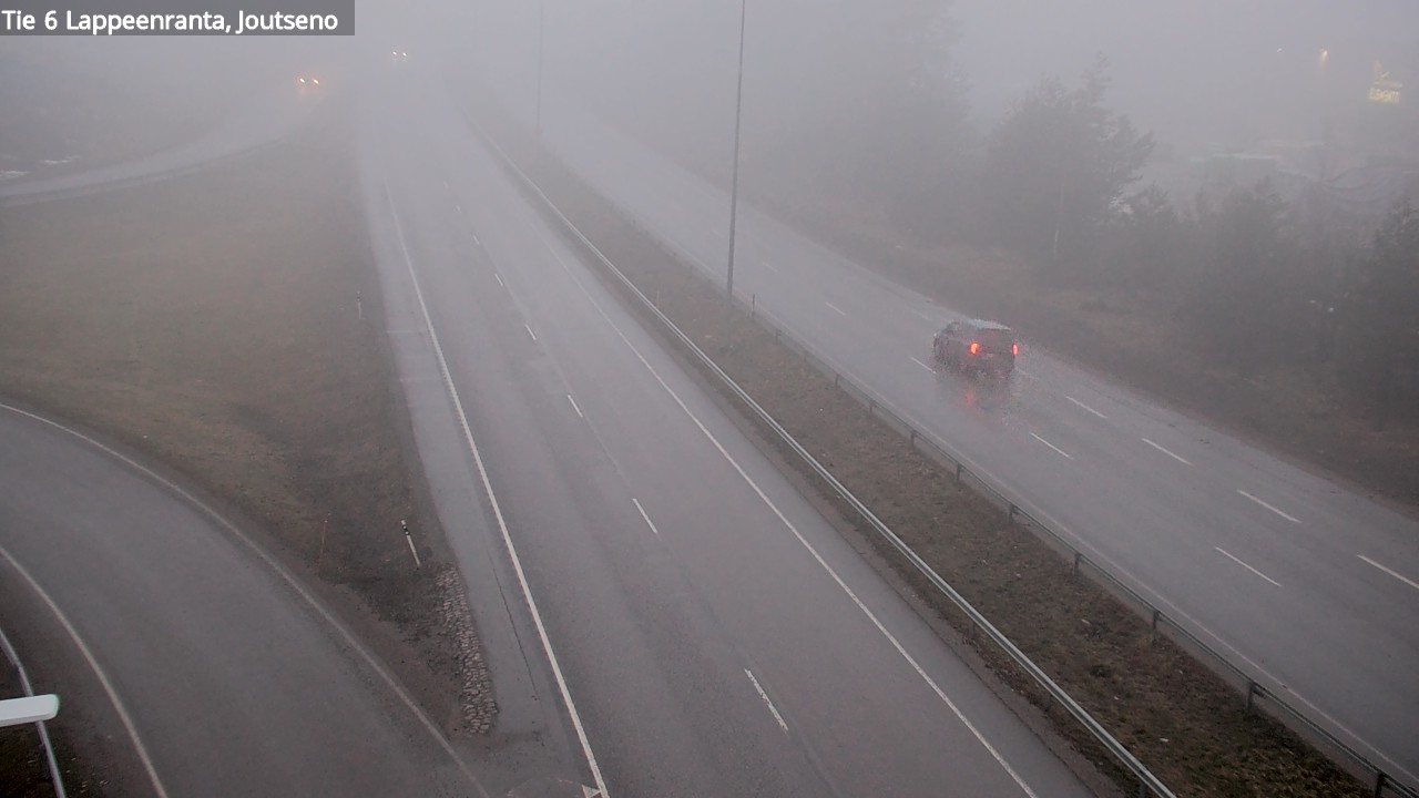 Weather Camera Image Väg 6 Villmanstrand, jotseno, Lappeenranta, Etelä-Karjala