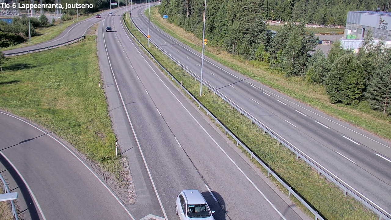 Weather Camera Image Road 6 Lappeenranta, Joutseno, Lappeenranta, Etelä-Karjala