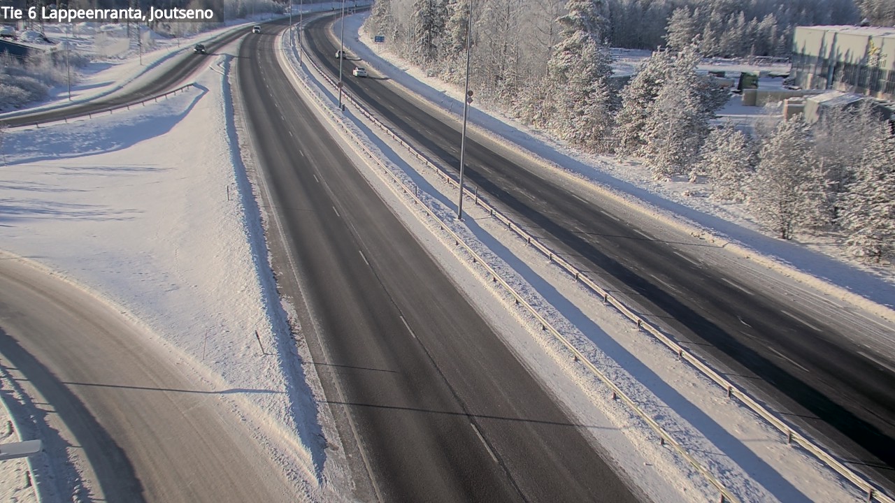 Weather Camera Image Road 6 Lappeenranta, Joutseno, Lappeenranta, Etelä-Karjala