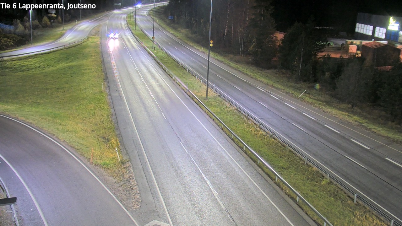 Weather Camera Image Road 6 Lappeenranta, Joutseno, Lappeenranta, Etelä-Karjala