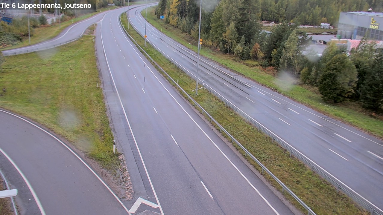 Weather Camera Image Road 6 Lappeenranta, Joutseno, Lappeenranta, Etelä-Karjala
