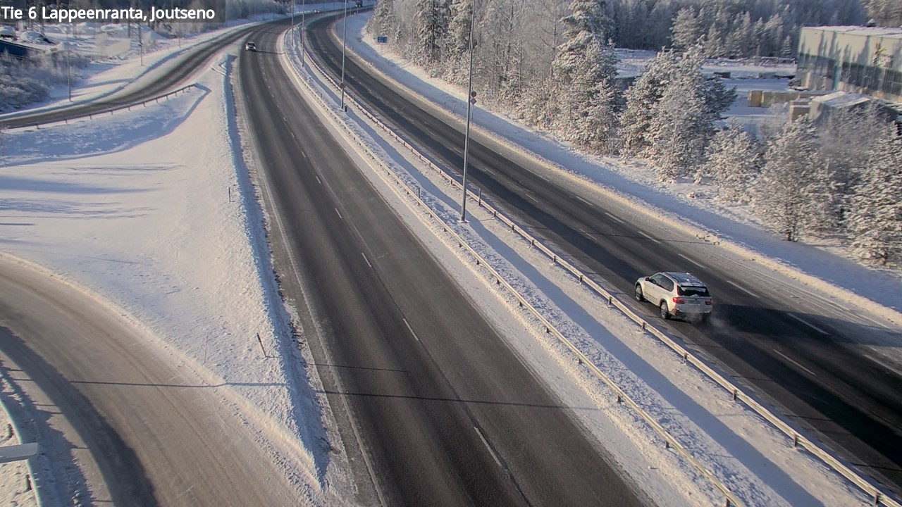 Weather Camera Image Road 6 Lappeenranta, Joutseno, Lappeenranta, Etelä-Karjala