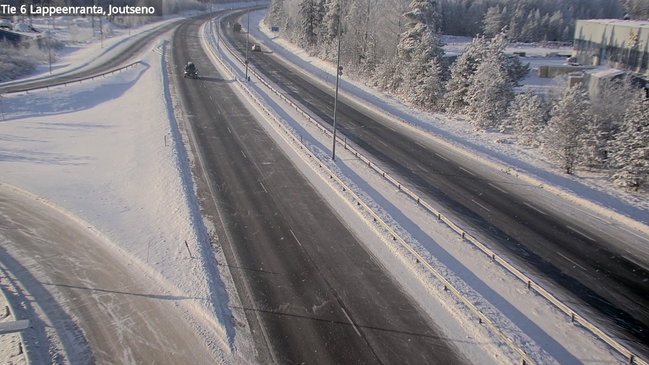 Weather Camera Image Road 6 Lappeenranta, Joutseno, Lappeenranta, Etelä-Karjala