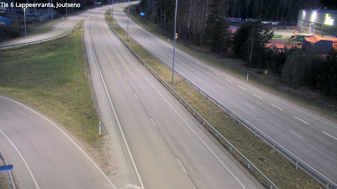 Weather Camera Image Road 6 Lappeenranta, Joutseno, Lappeenranta, Etelä-Karjala