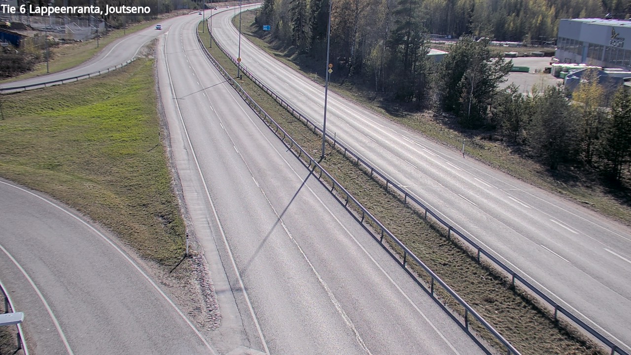 Weather Camera Image Väg 6 Villmanstrand, jotseno, Lappeenranta, Etelä-Karjala
