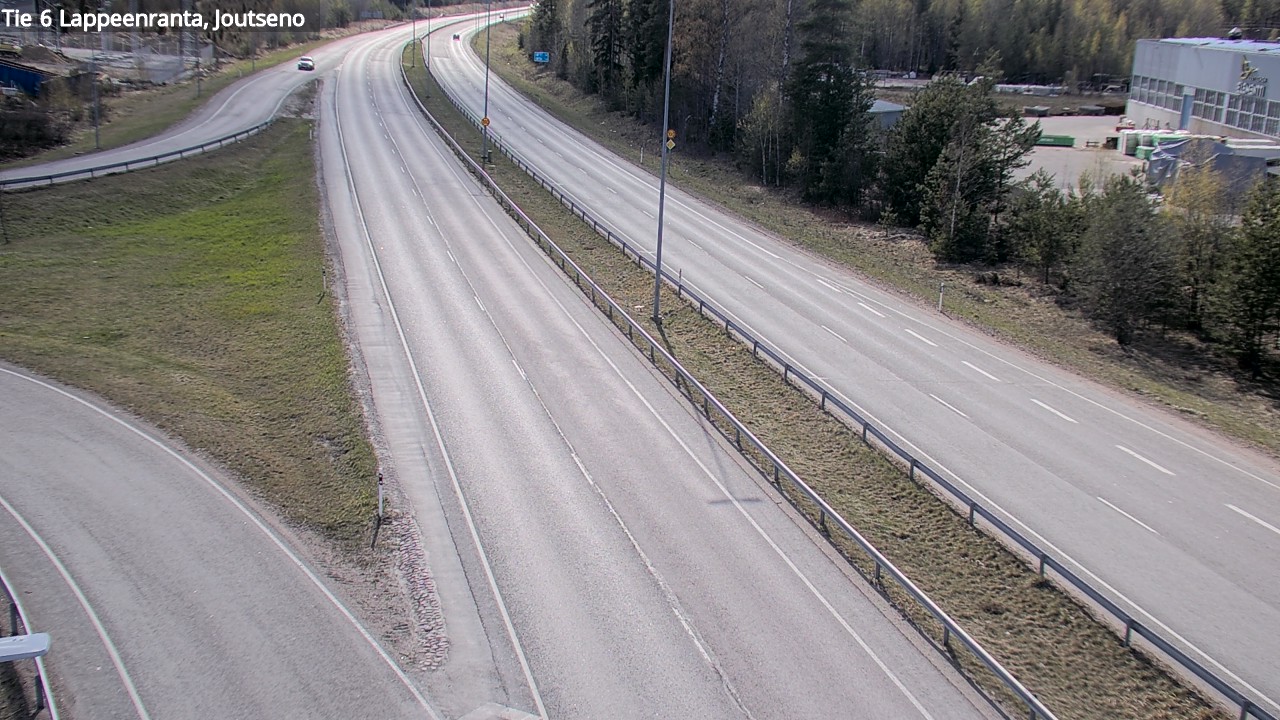 Weather Camera Image Väg 6 Villmanstrand, jotseno, Lappeenranta, Etelä-Karjala