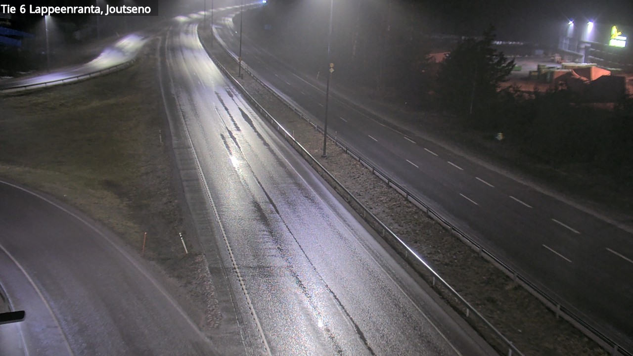 Weather Camera Image Väg 6 Villmanstrand, jotseno, Lappeenranta, Etelä-Karjala