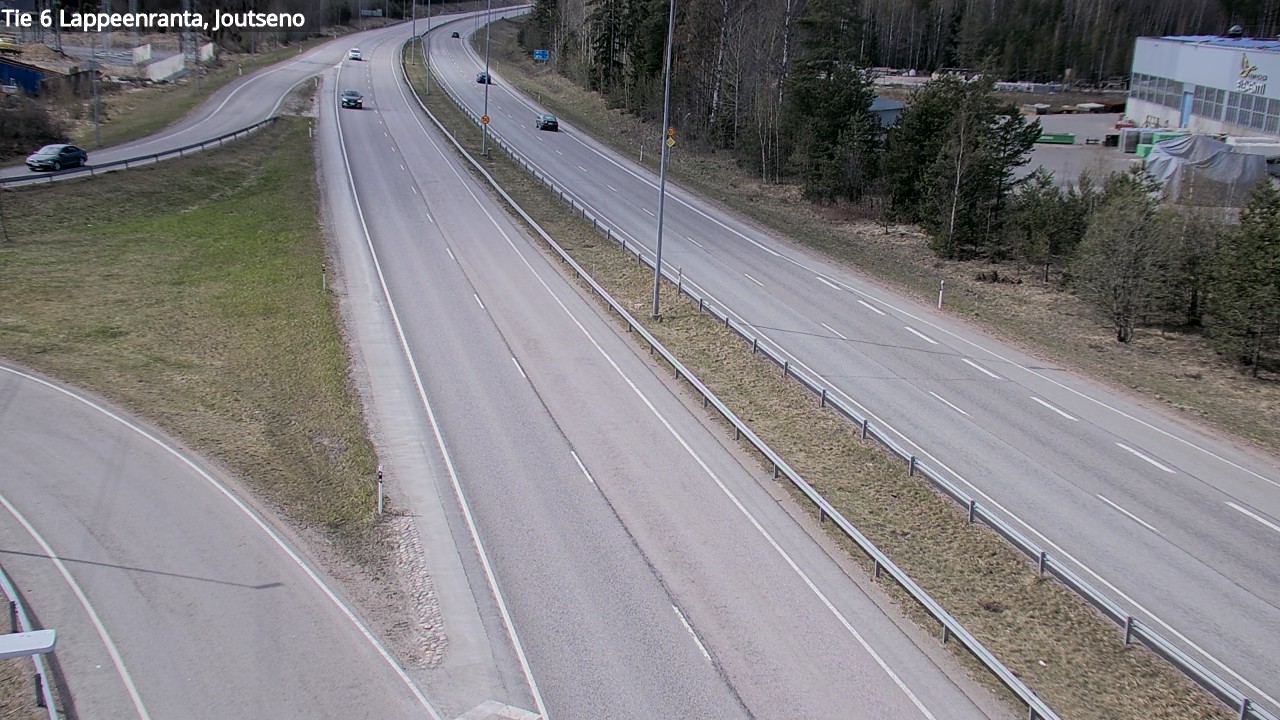 Weather Camera Image Väg 6 Villmanstrand, jotseno, Lappeenranta, Etelä-Karjala