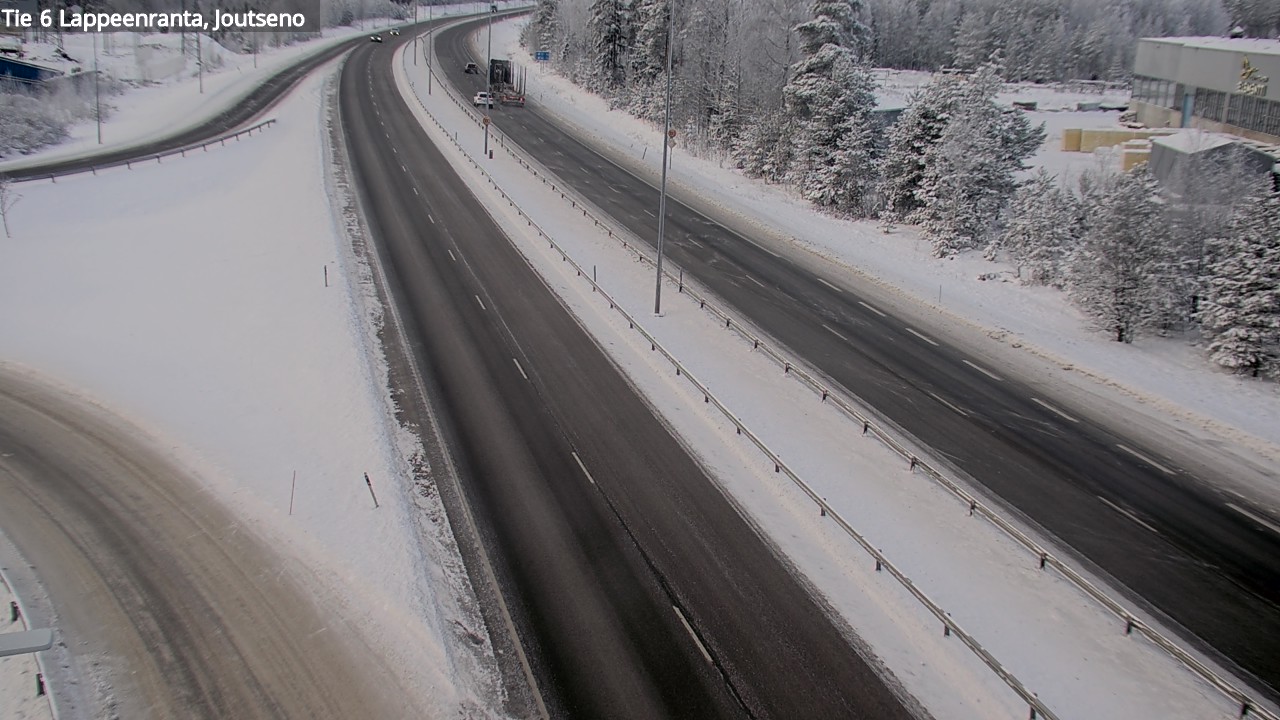Weather Camera Image Road 6 Lappeenranta, Joutseno, Lappeenranta, Etelä-Karjala