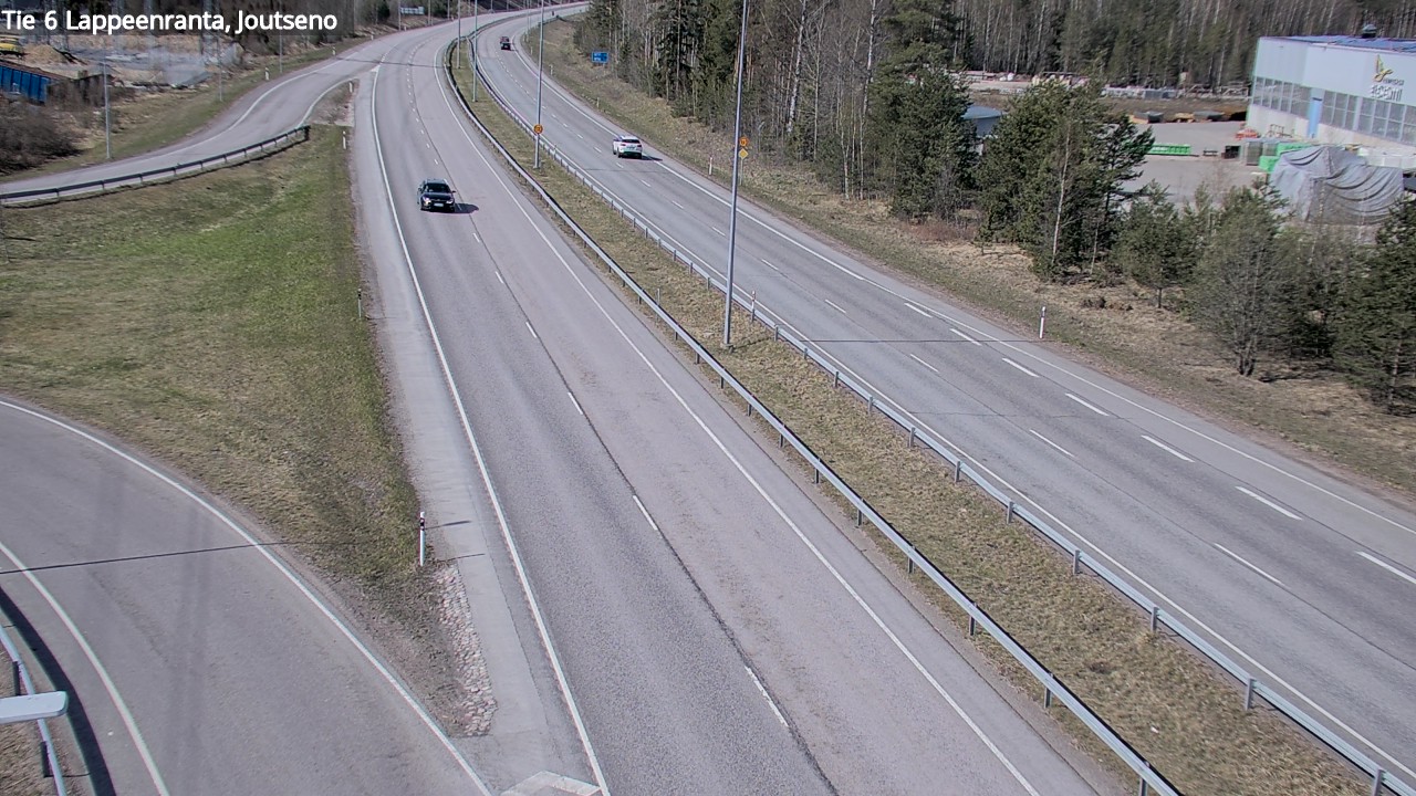 Weather Camera Image Väg 6 Villmanstrand, jotseno, Lappeenranta, Etelä-Karjala