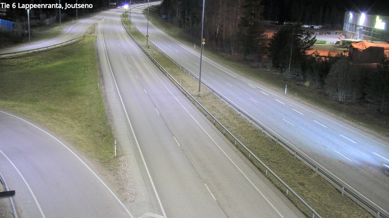 Weather Camera Image Väg 6 Villmanstrand, jotseno, Lappeenranta, Etelä-Karjala
