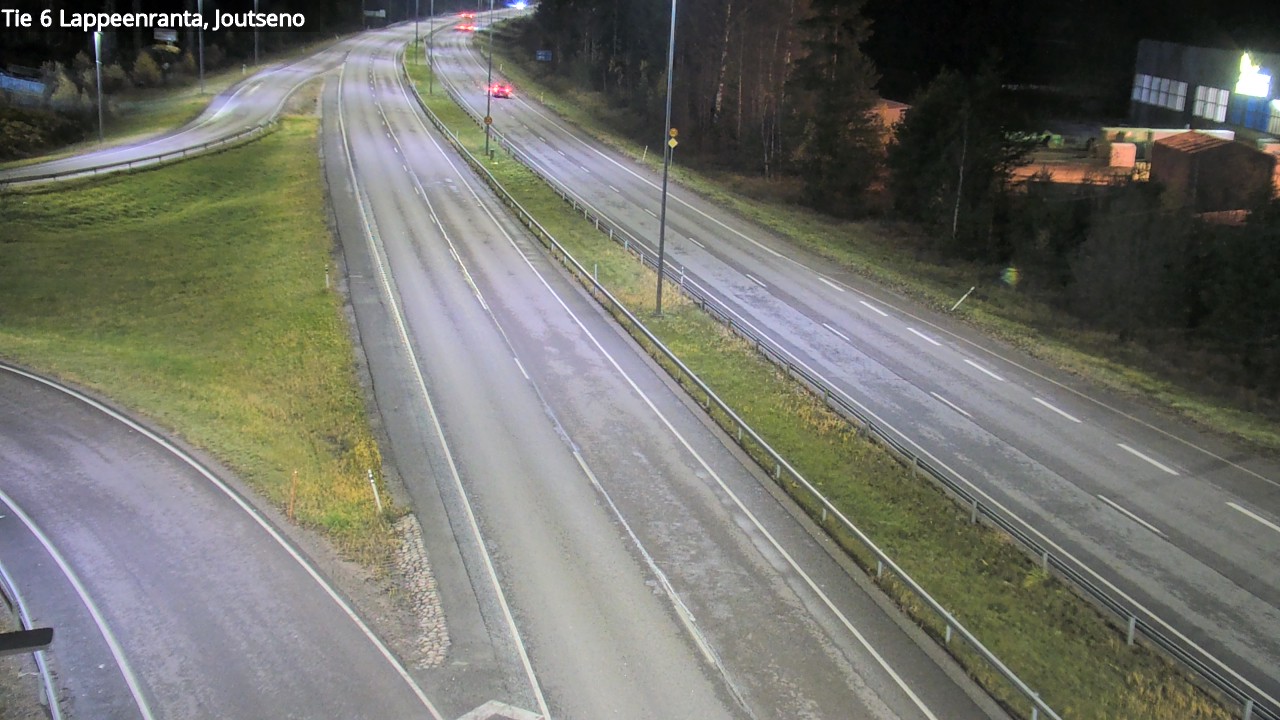 Weather Camera Image Väg 6 Villmanstrand, jotseno, Lappeenranta, Etelä-Karjala