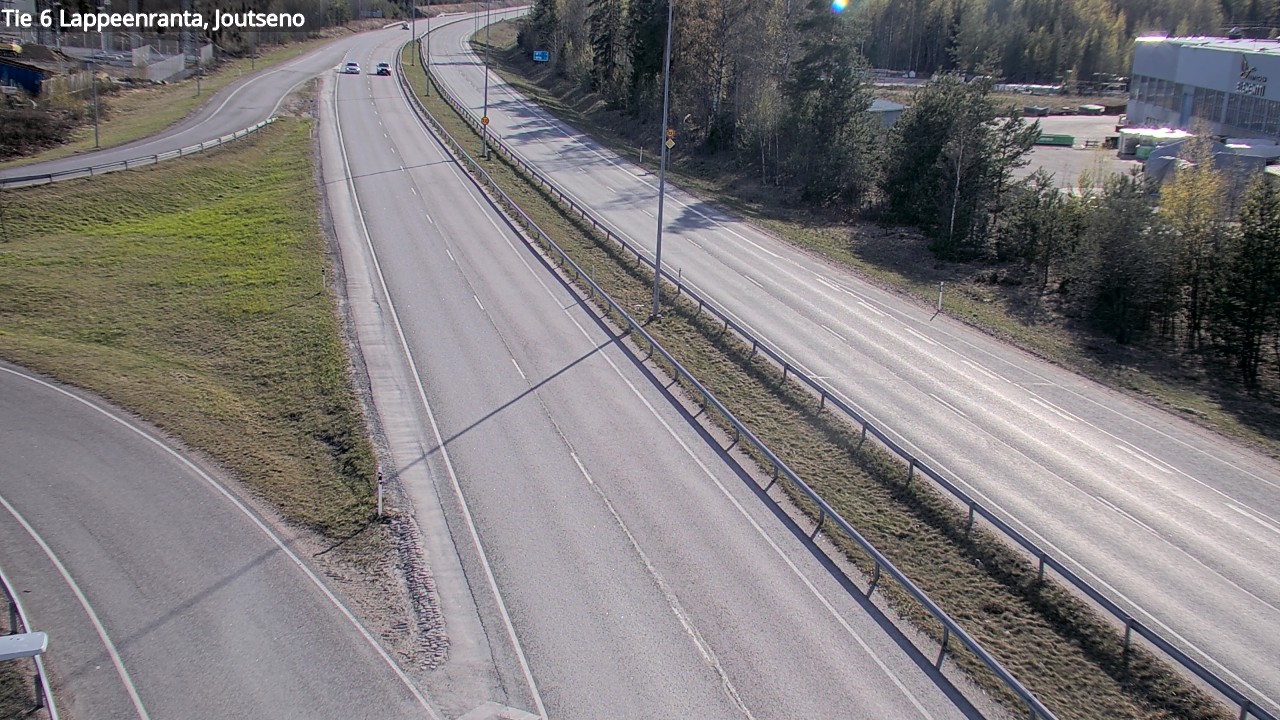 Weather Camera Image Väg 6 Villmanstrand, jotseno, Lappeenranta, Etelä-Karjala
