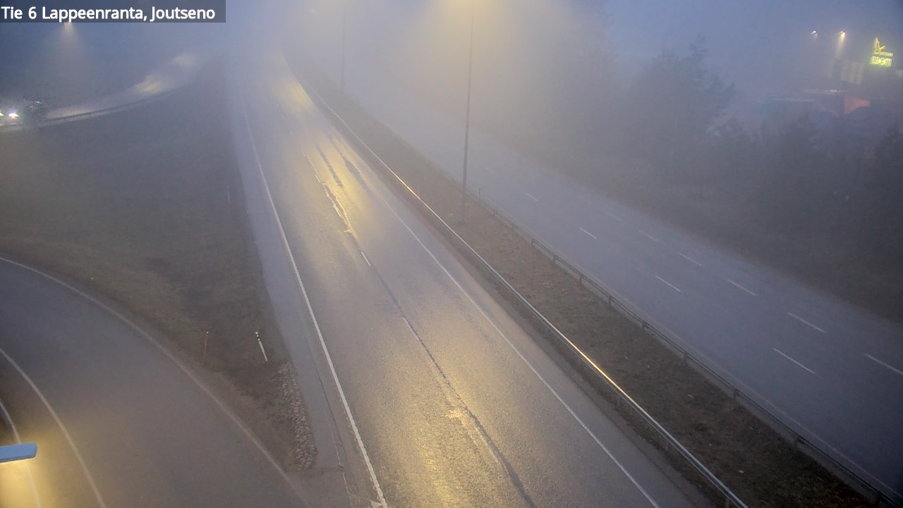 Weather Camera Image Väg 6 Villmanstrand, jotseno, Lappeenranta, Etelä-Karjala