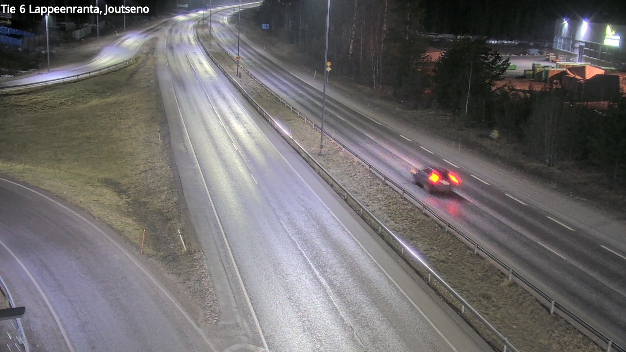 Weather Camera Image Väg 6 Villmanstrand, jotseno, Lappeenranta, Etelä-Karjala
