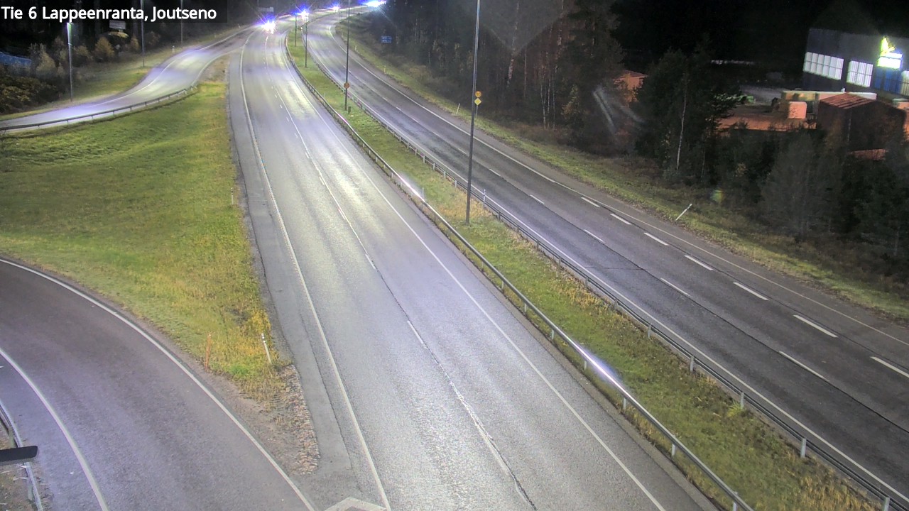 Weather Camera Image Road 6 Lappeenranta, Joutseno, Lappeenranta, Etelä-Karjala