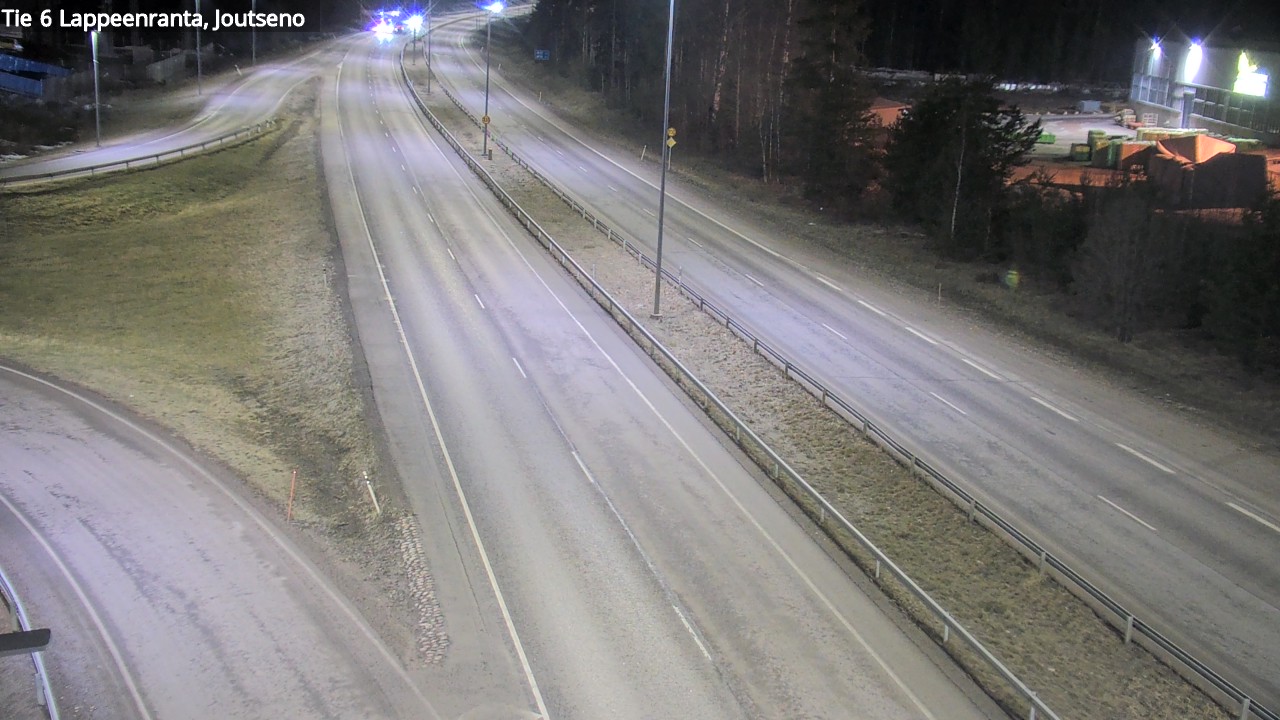 Weather Camera Image Väg 6 Villmanstrand, jotseno, Lappeenranta, Etelä-Karjala