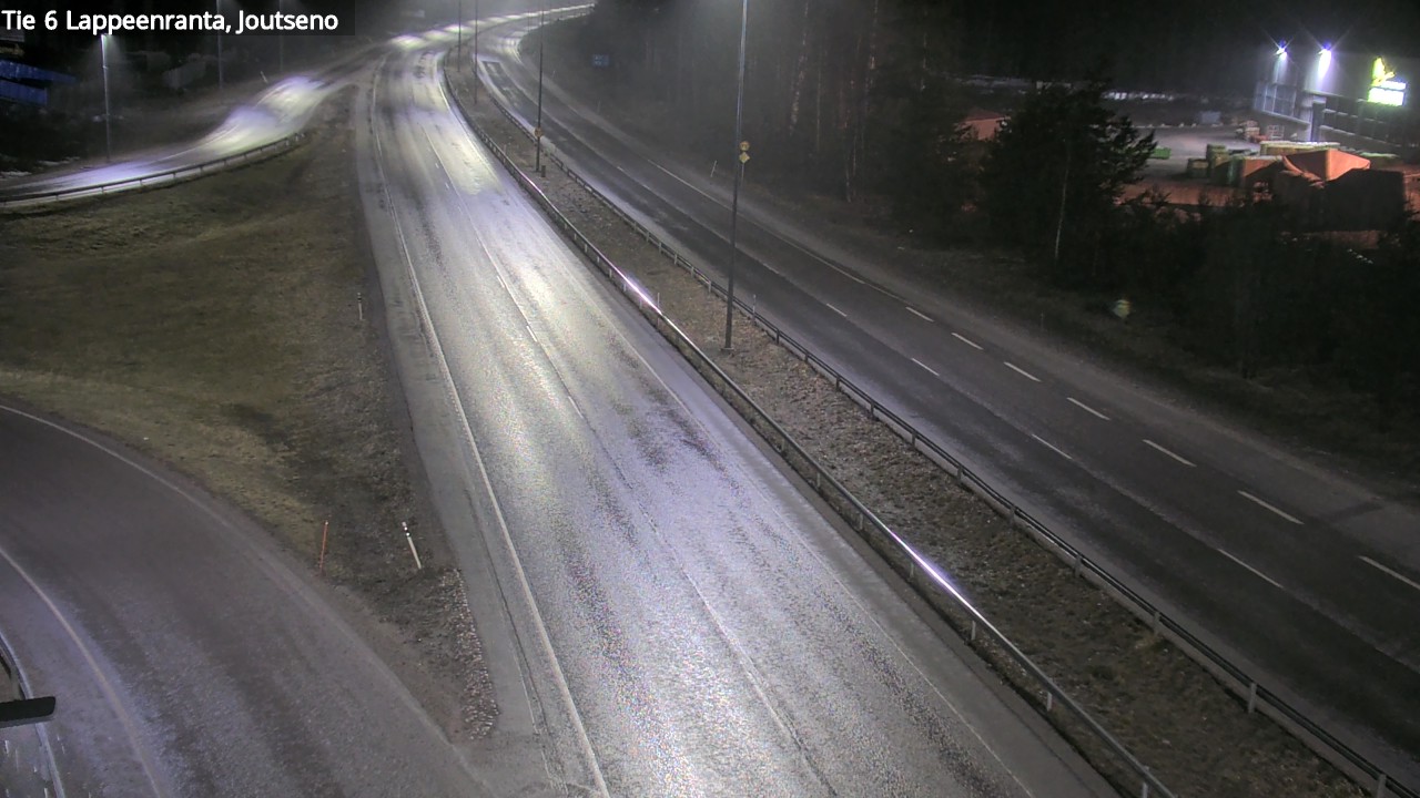 Weather Camera Image Väg 6 Villmanstrand, jotseno, Lappeenranta, Etelä-Karjala