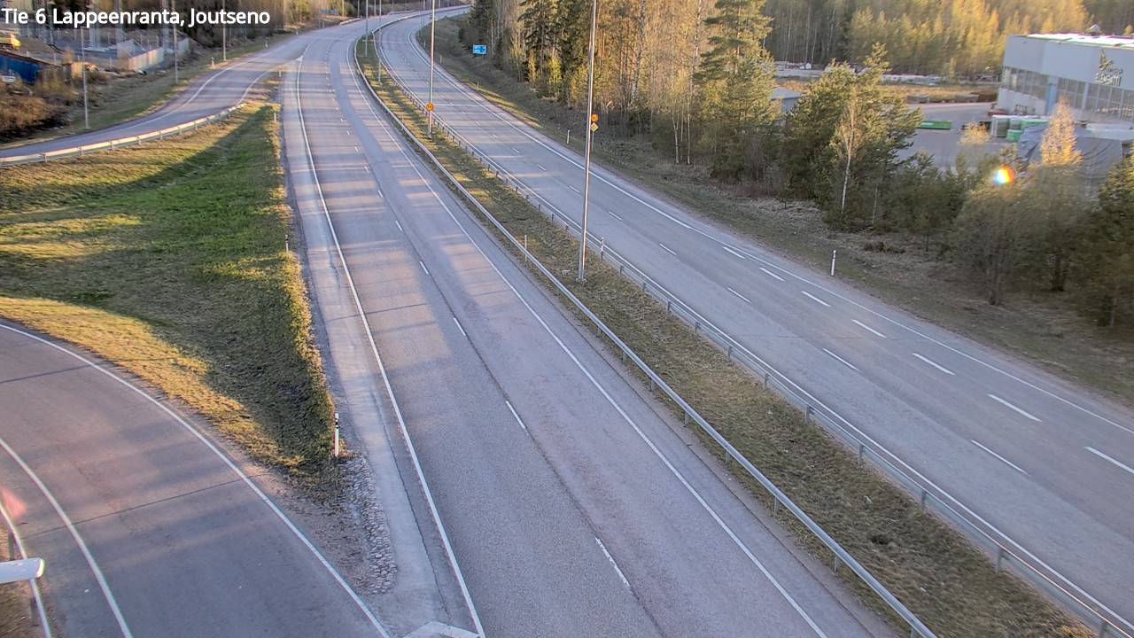 Weather Camera Image Väg 6 Villmanstrand, jotseno, Lappeenranta, Etelä-Karjala